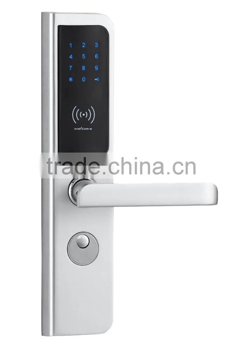 2016 classical keyless smart door lock with management system for home/ hotel/ office