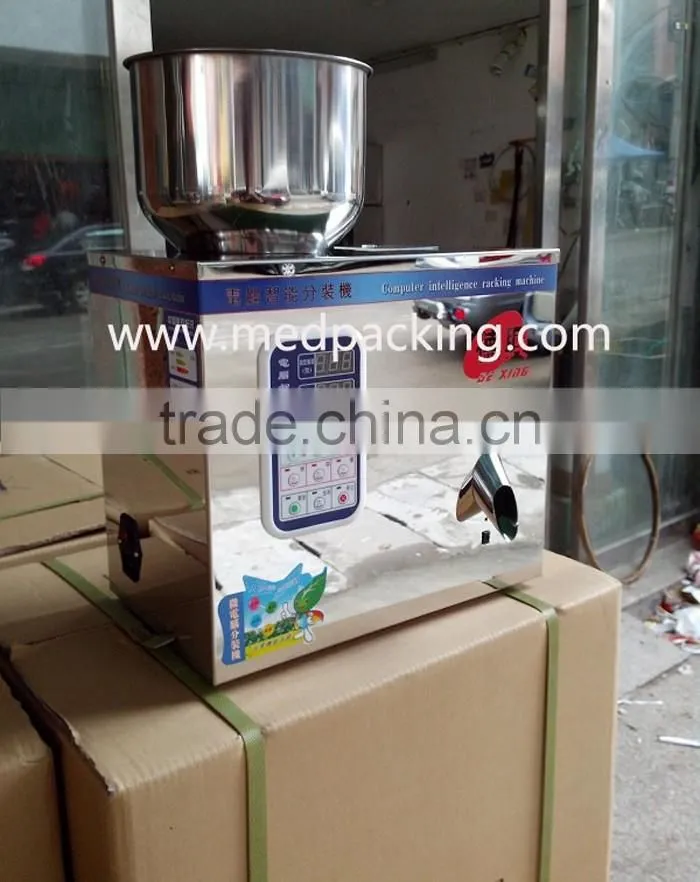 Stainless Steel Powder Weighing and Filling Machine for Powder Tea Bean Seed Particle