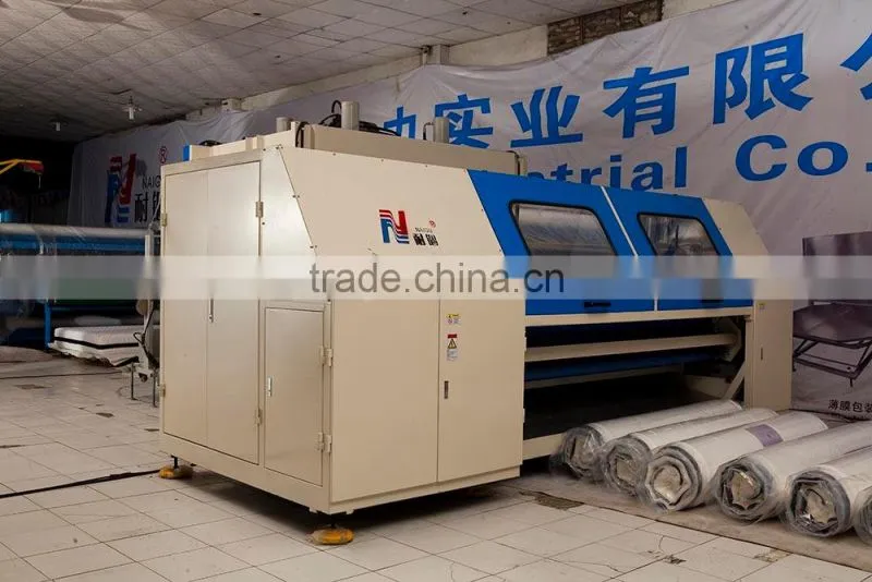 China NaiGu manufacture mattress packing line including compression fold roll packing