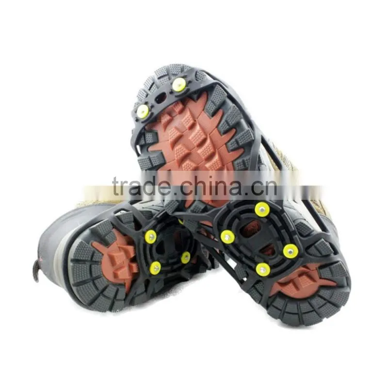 ice grippers&silicone ice grippers,rubber shoes cover magic spike ice gripper
