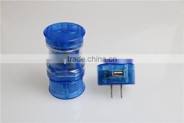 Supply Hign Quality 13A Four Ports universal world adapter with usb port USA/ Australia/Europe/UK