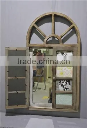 TOP SELLING~ 2016 new style antique wooden line colorful mirror frame