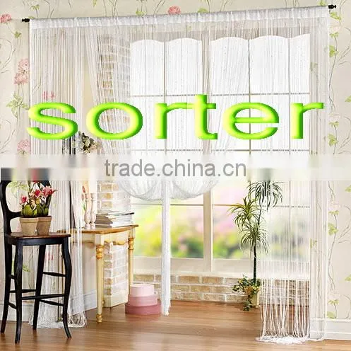unique fashionable colorful decorative fringe curtain