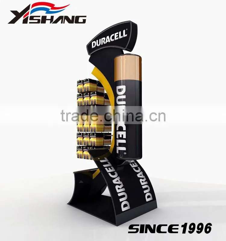 Supermarket branding cardboard dried fruit display stand