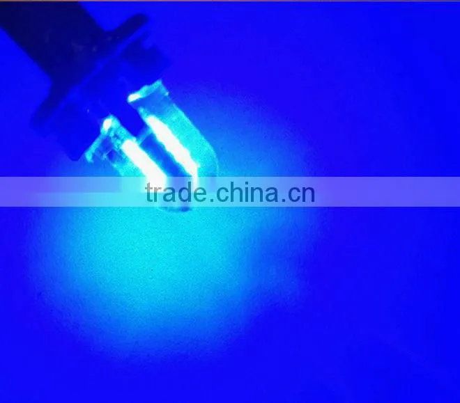 Car T10 silicone glue crystal width modulation in COB chip running lights W5W soak Ed small lights decoding modification