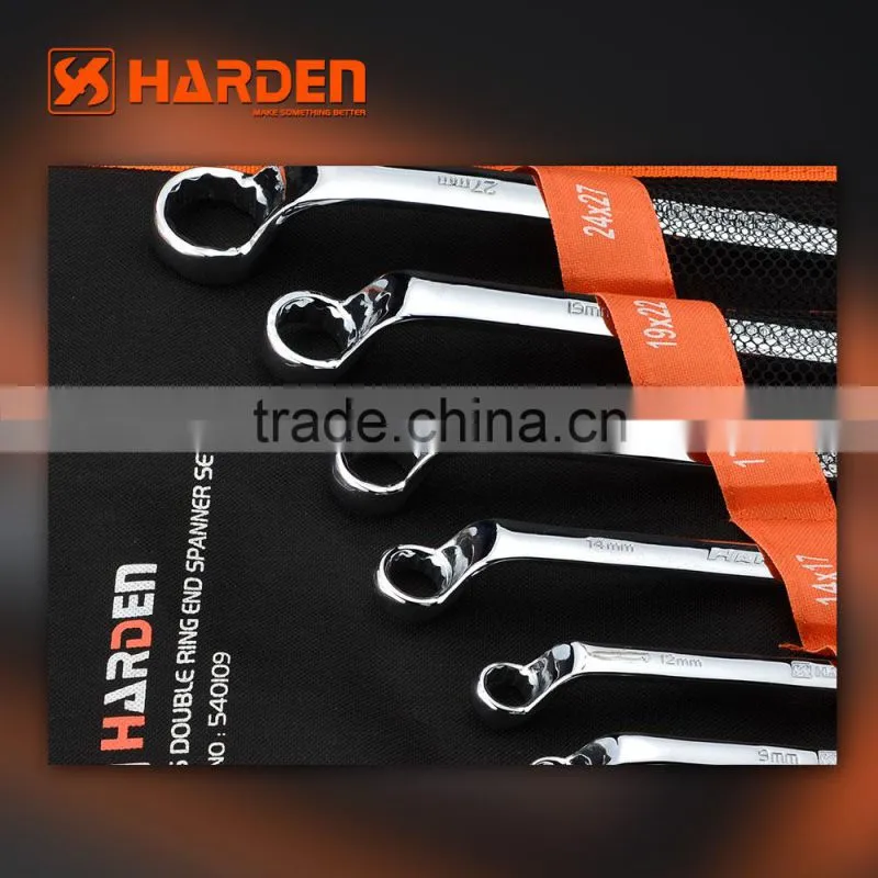 8pcs ring spanner handle tools high quanlity Harden spanner wrench