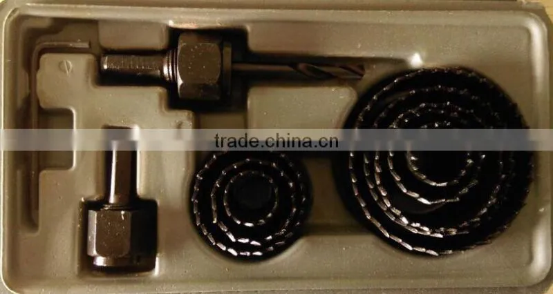 19MM-32MM 4PCS wood hole saw set 55# carbon steel
