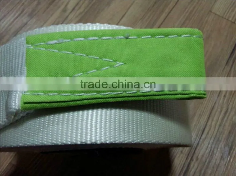 car towing tools snatch straps with100% nylon with 20% elongatio