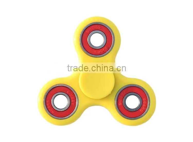 Fidget spinner Toy plastic ABS Aluminum Copper Hand Spinner with 608 ceramic ball bearing
