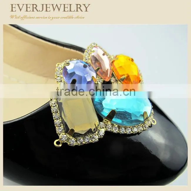 fashion accessory shoe flower clip
