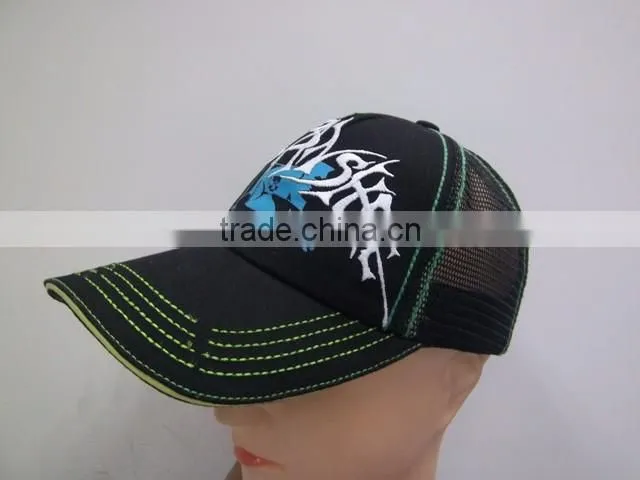 custom unstructured 6 panel distressed baseball hats