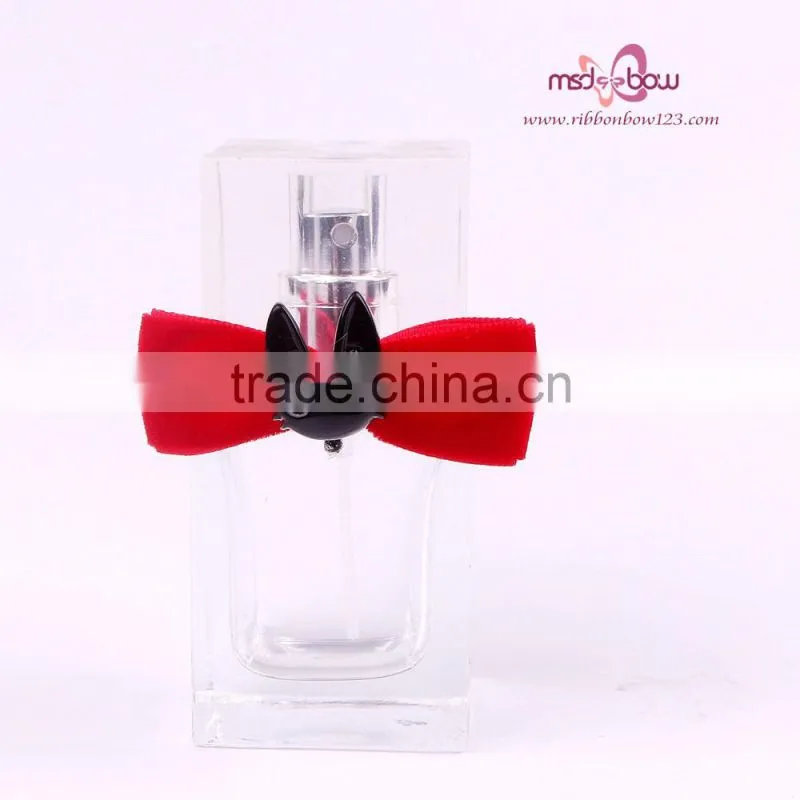 New design luxury ribbon bow wholesale custom printed satin ribbon bow