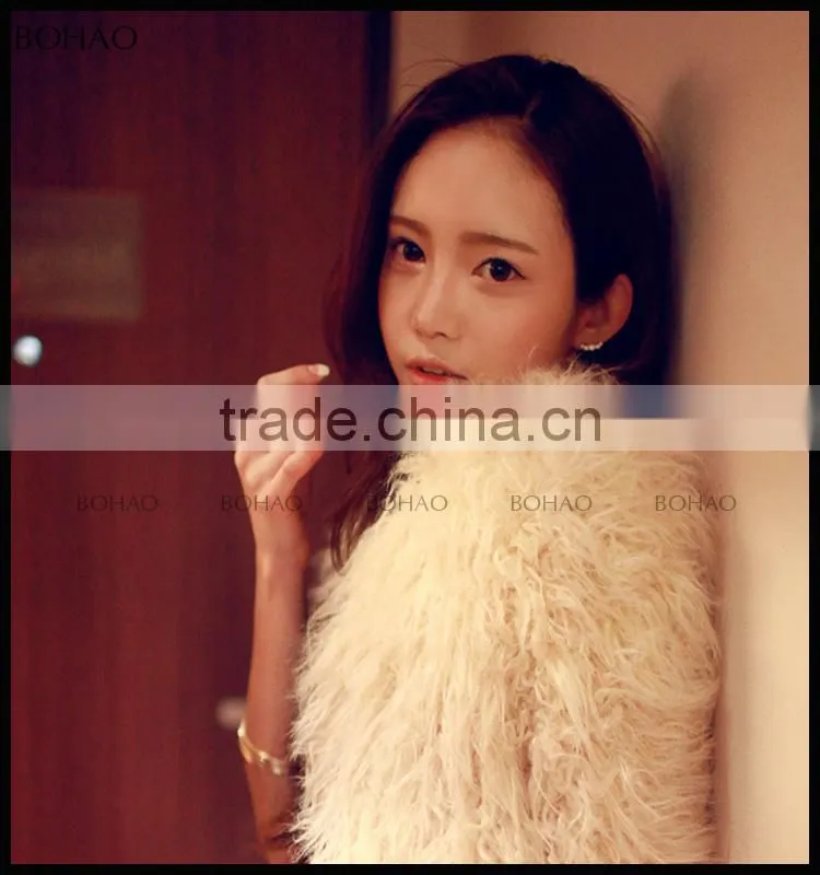 hot ! new design fashion Tibet sheep fur women winter jacket short coat