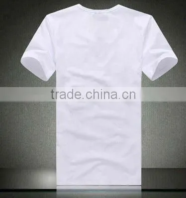 Cheap bluk unisex round neck 100% cotton150gsm plain white t-shirts