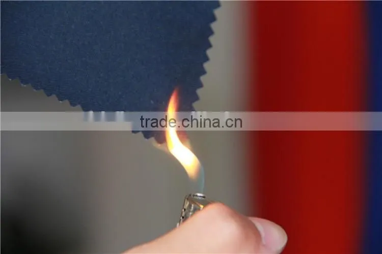 EN11611 EN11612 100 cotton flame retardant fabric protective fabric