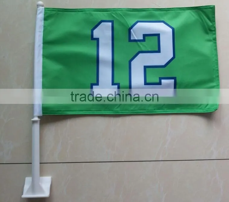 hanging car window flag