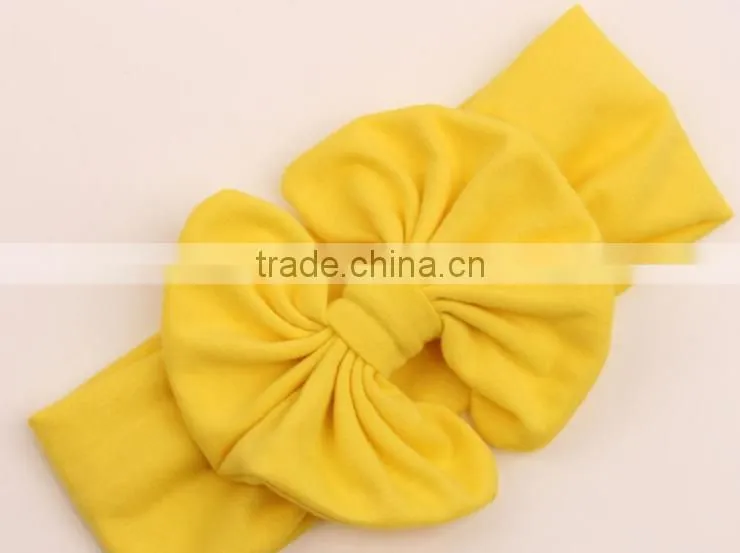 Dupioni Silk Baby Headband Kids Hair Accessories with Lace Rhinestone