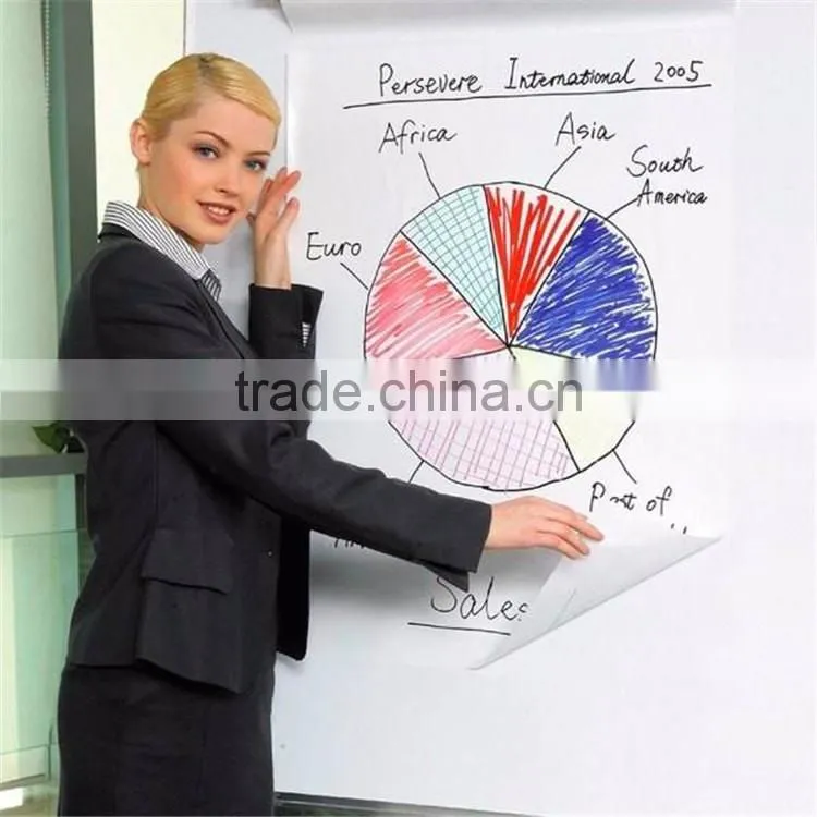 Self adhesive film white board sticker Peel It Off Whiteboard Removable Mini Whiteboard Wall Sticker office home sticker