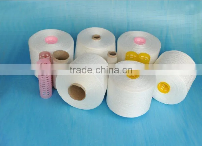 raw white color polyester yarn for sewing