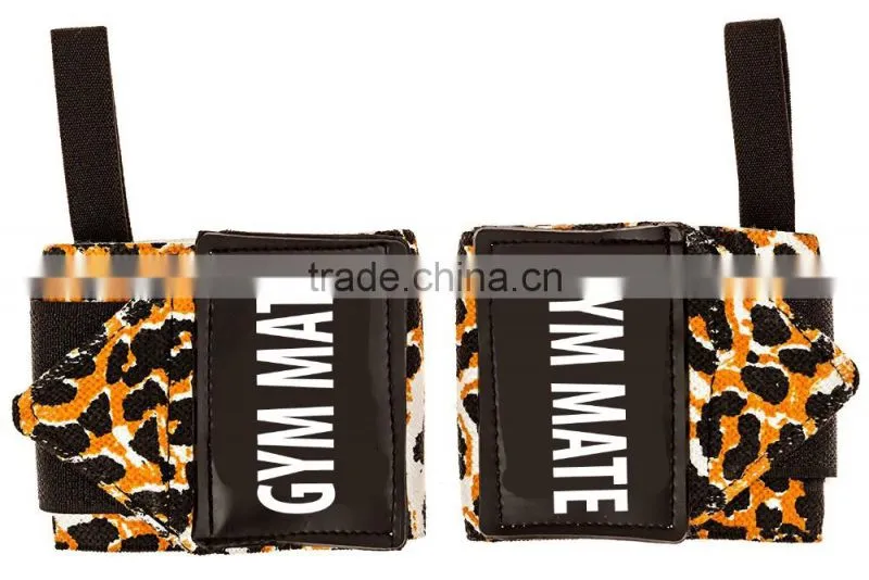 Gym Sport Custom Crossfit Wrist Wraps, Weight Lifting Wrist wraps