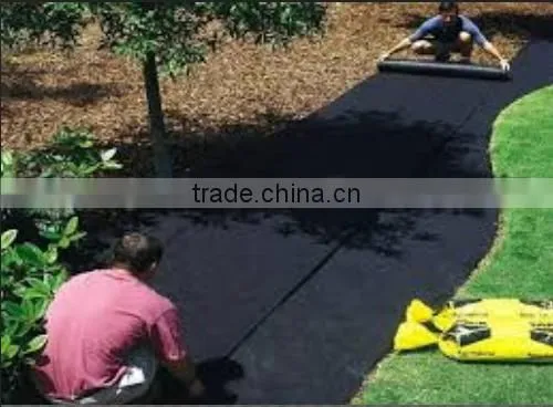 Anti-UV PP woven agricultural weed mat