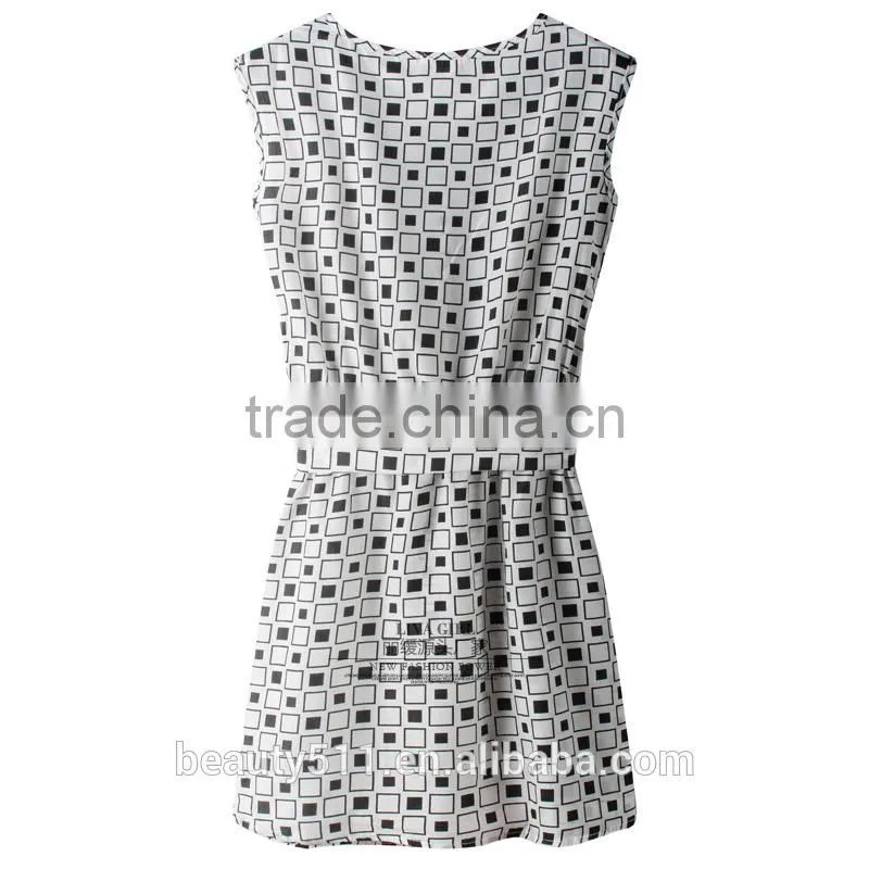 women sleeveless formal night party dress SD59