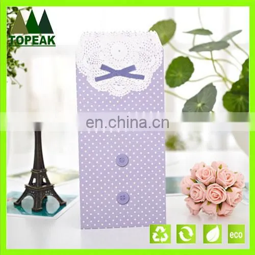 Topeak high quality colorful paper envelope printed with best selling