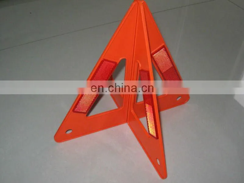 customizable flashing light car emergency triangle