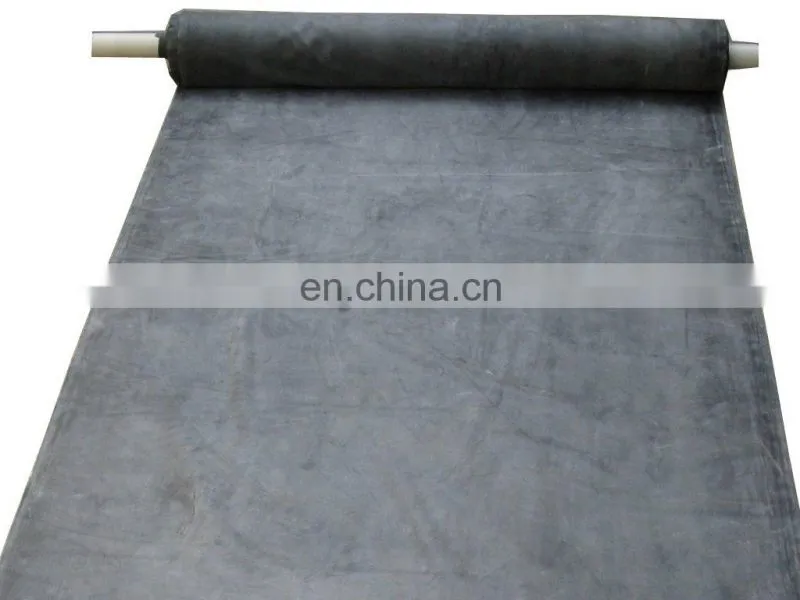 100% natural black latex sheet in 0.6mm