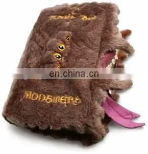 Plush materails odd magic plush book