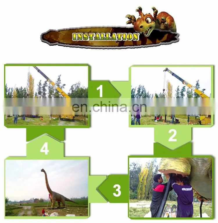 KAWAH Animatronic Dinosaur Egg Lifelike Growing Fiberglass Dinosaur Egg For Sale