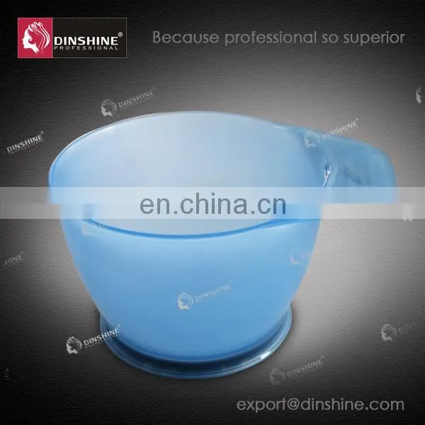 Hair salon transparent plastic tinting bowl