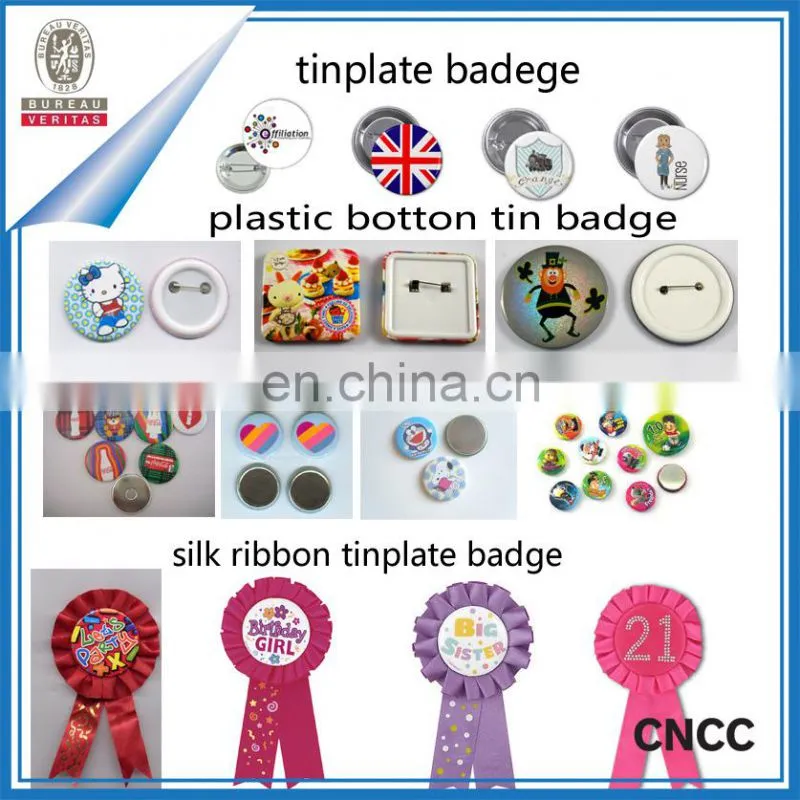 Different size custom made badge pin tin,round pin badge /pin button
