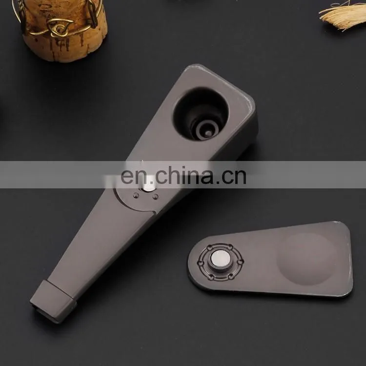 hot sale customized baccy matte black or other customized color tobacco pipe