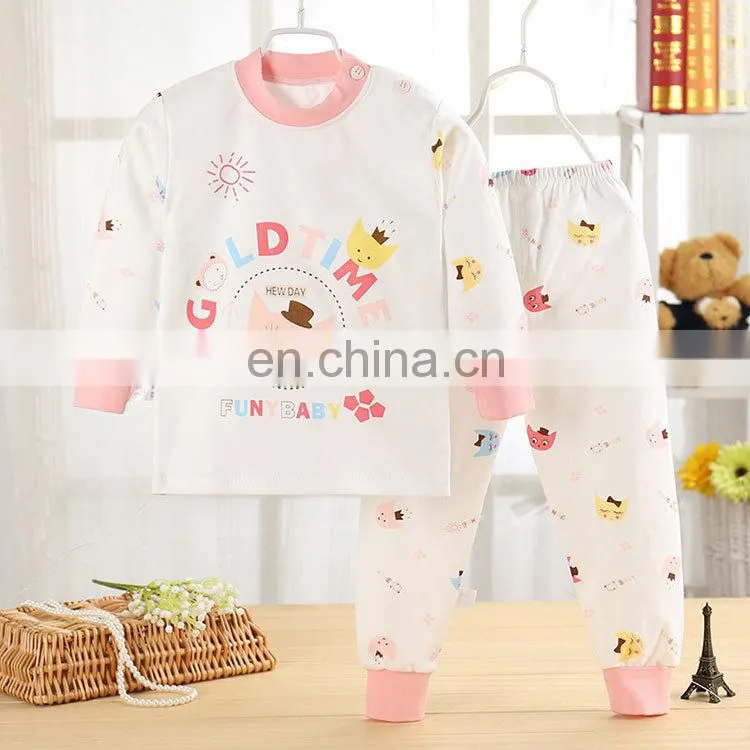 Baby Gift Set 100% Cotton 2PCS/Set New Born Baby Clothes Set Baby Clothing