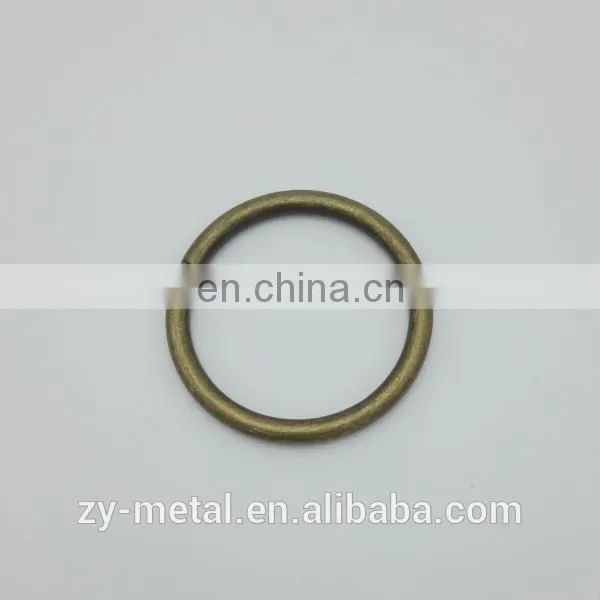 40mm diameter round connecting metal o ring for bag
