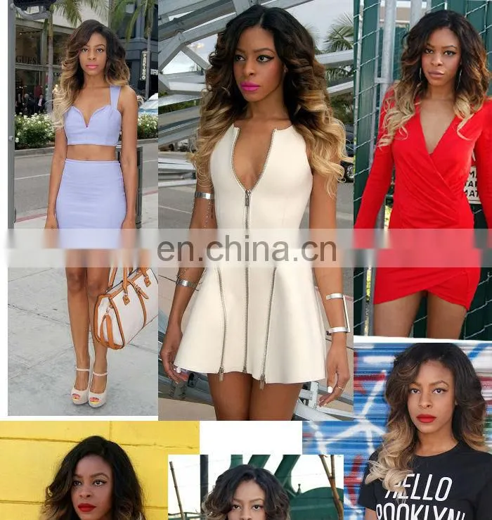 New Arrive 5A Two Tone Hair Brazilian Brown Hair Blonde Highlights