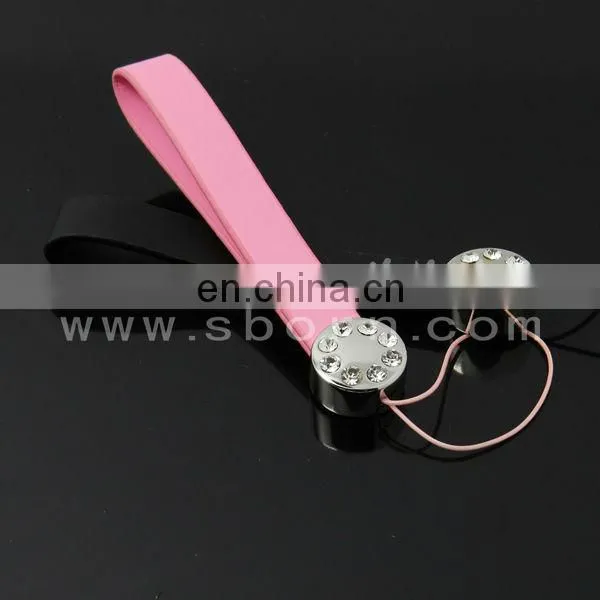 Solid color mobile phone strap