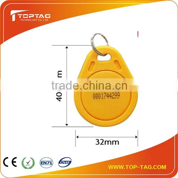 Good quality ISO14443B 125KHz Alien RFID key tag