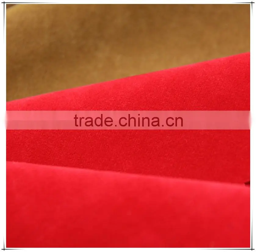 Fashion Girls Dress Fabric Suede Fabric Textile For Cloth High Quality Girls Dress Suede Fabric Suede Textile