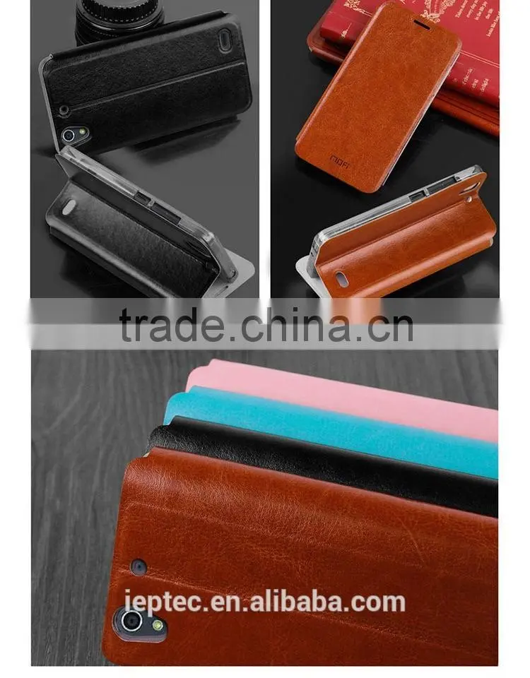 MOFi Case Cover for Huawei G630 Original Phone, Flip Leather Case for Huawei Ascend G630