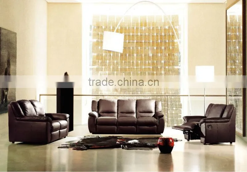 WorkWell most popular pu black leather sofa bed Kw-Fu67