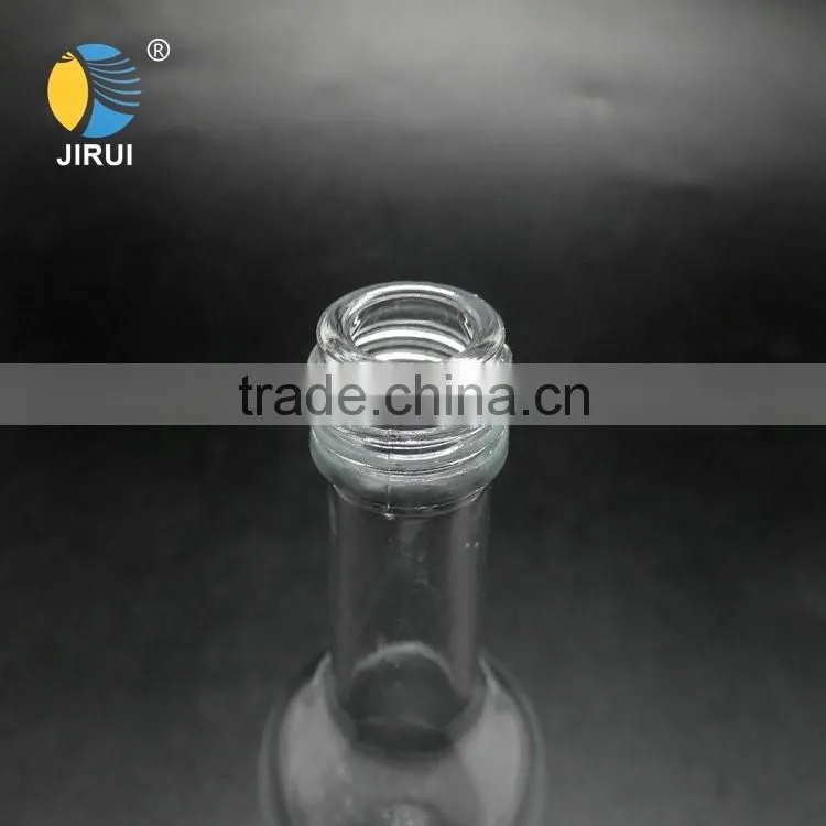 50cc glass wine bottle with tin lid