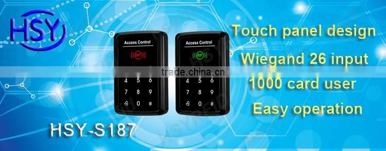 Low cost rfid access door control wiegand