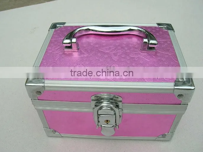 Aluminum Cosmetic case for eyelash,Tattoo Kit Carrying Case