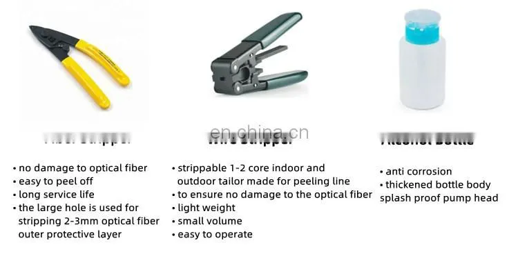 Fiber Optic Mechanical Splice Tools sets