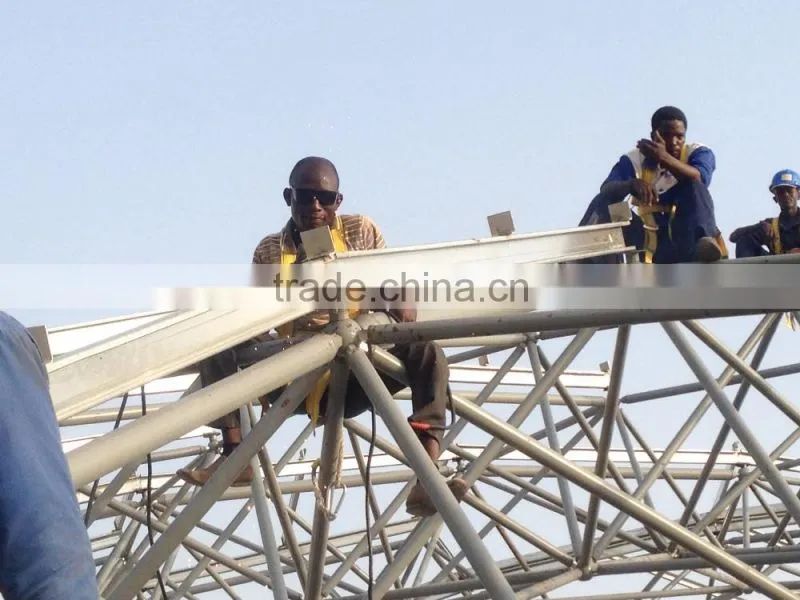 Steel dome structure function hall design
