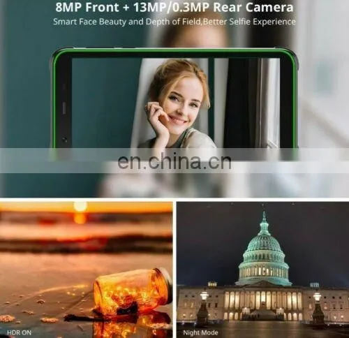 BLACKVIEW BV6300 3GB+32GB Smartphone 4380mAh Android 10 Mobile Phone 5.7 inch HD Screen NFC IP68 Waterproof Slim Rugged Phone