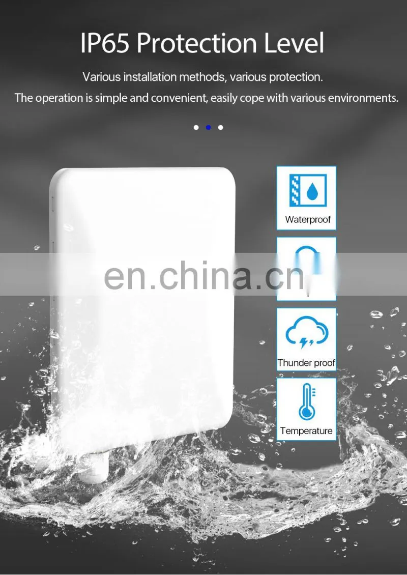 ALLINGE DRD088 5G LTE CPE Router 5G Outdoor Router With SIM Card Slot Waterproof Outdoor Hotspot