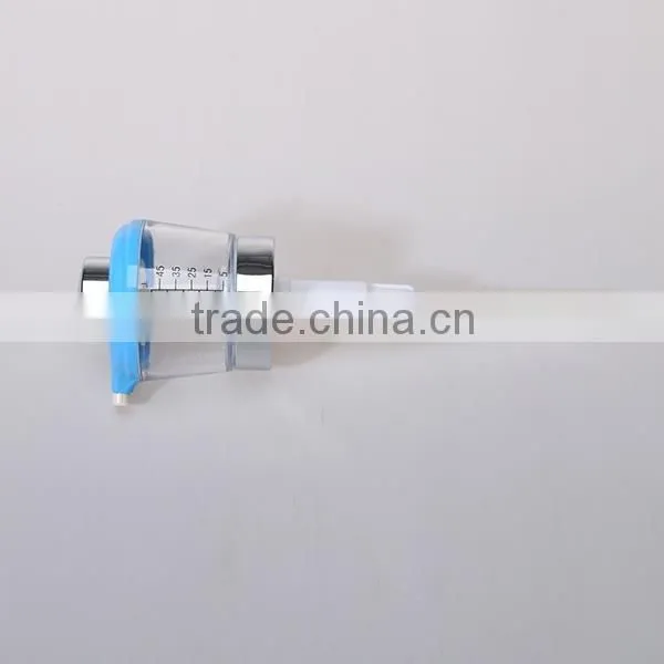 hot sale 0.5L glass measuring oil bottle with straw